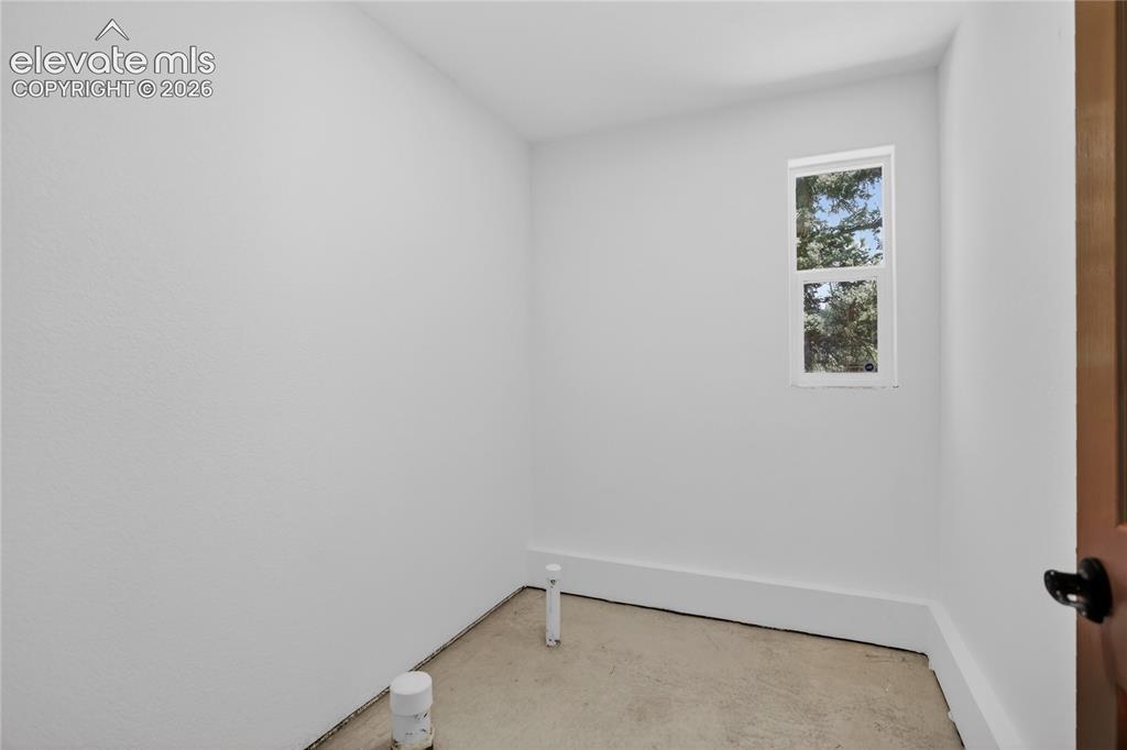 Image 21 of 28: Roughed in bathroom - lower level