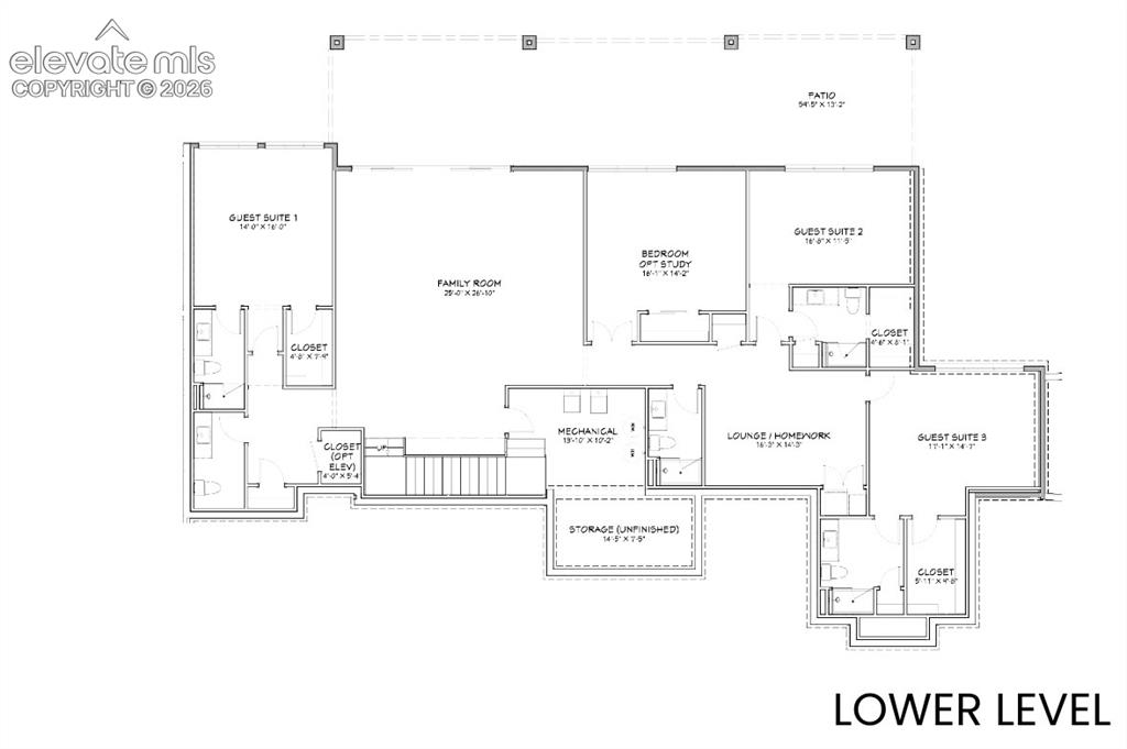 Image 10 of 24: Lower Level Floor plan