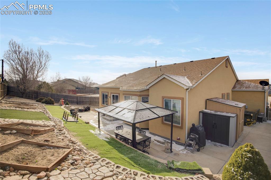 Image 34 of 36: Cement Patio Area