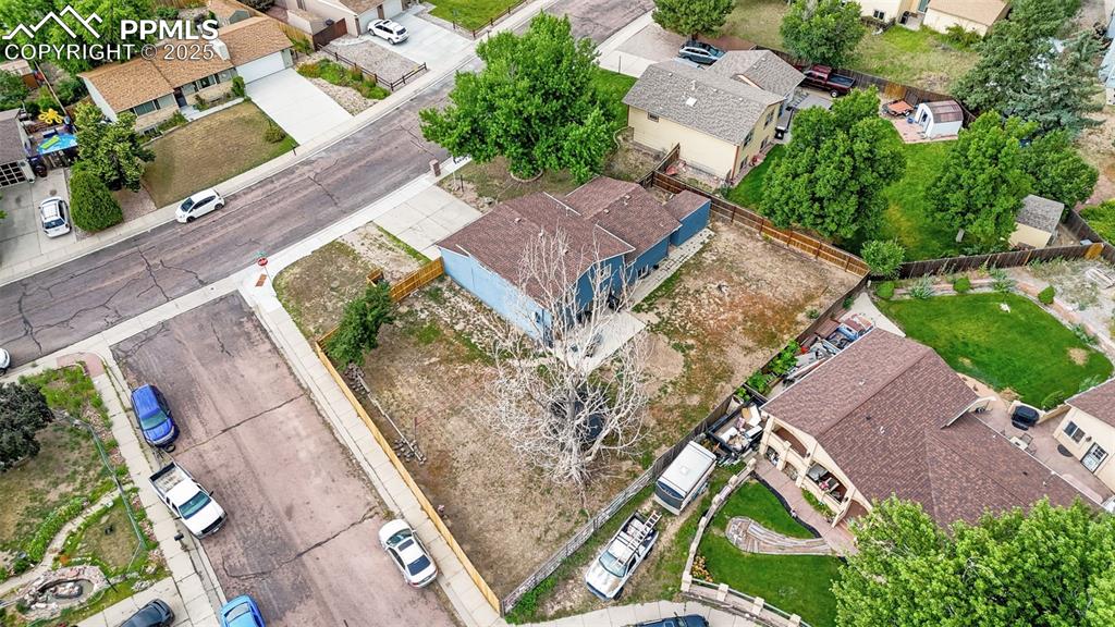 Image 32 of 34: Aerial view of property