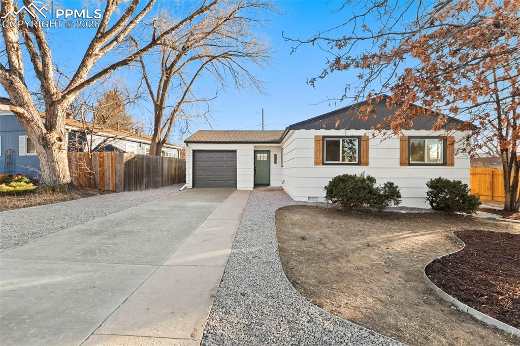 Caption: Front of Structure