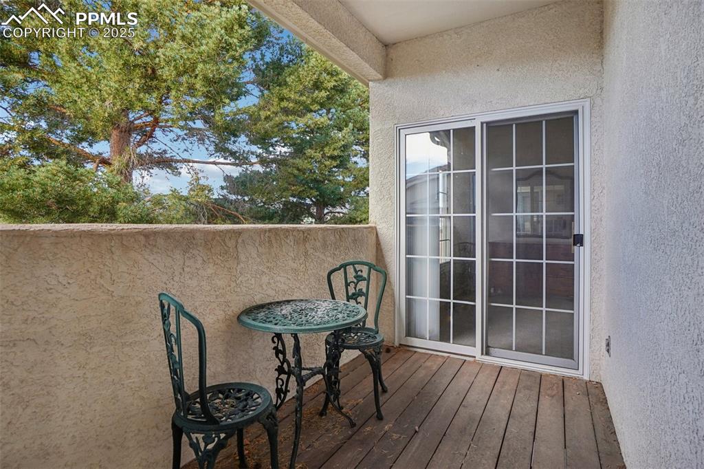 Image 38 of 42: View of balcony