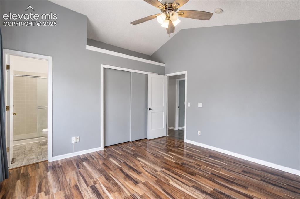Image 19 of 35: Primary Bedroom with High Ceilings.