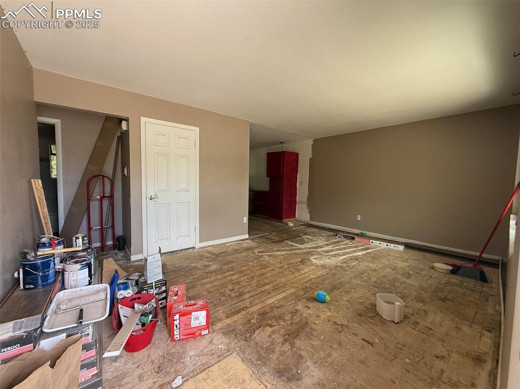 Image 3 of 10: Empty room featuring baseboards