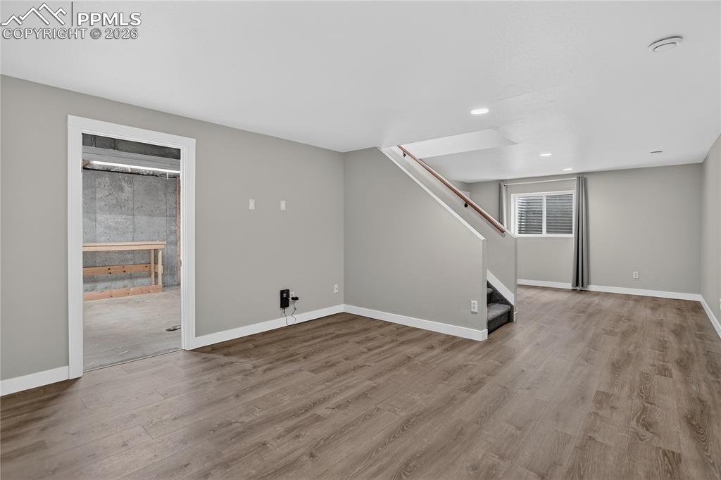 Image 15 of 20: Rec room - lower level