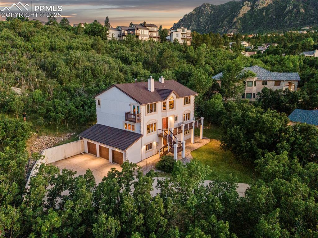 Caption: View of subject property