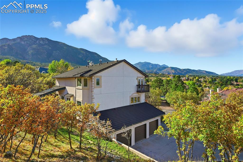 Image 41 of 49: View of mountain backdrop