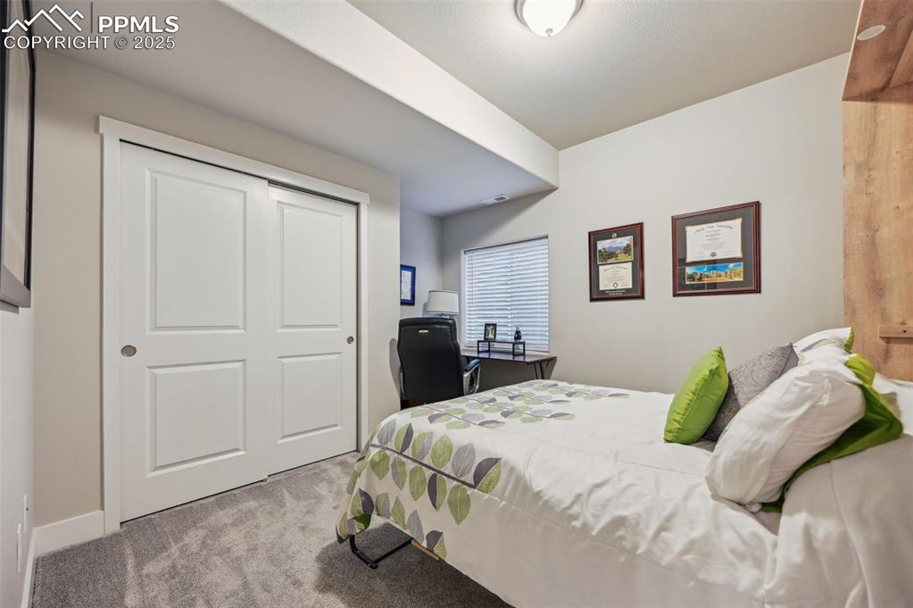 Image 38 of 46: 4th bedroom in basement