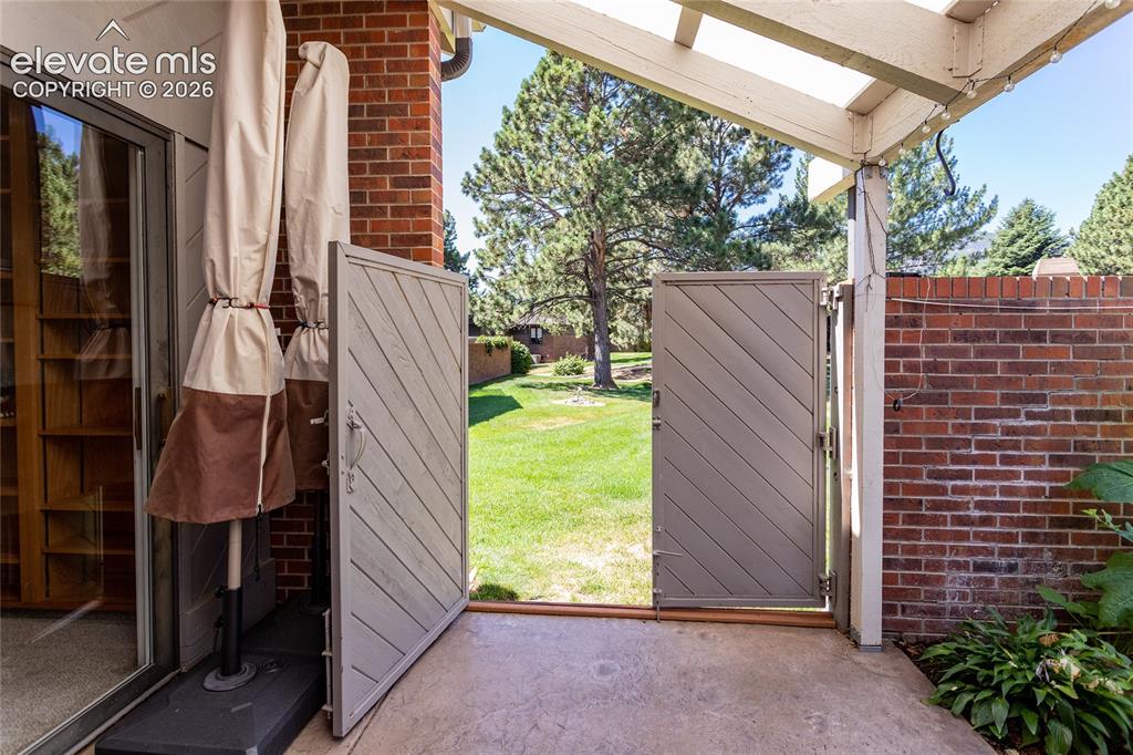 Image 43 of 49: Backyard Gate