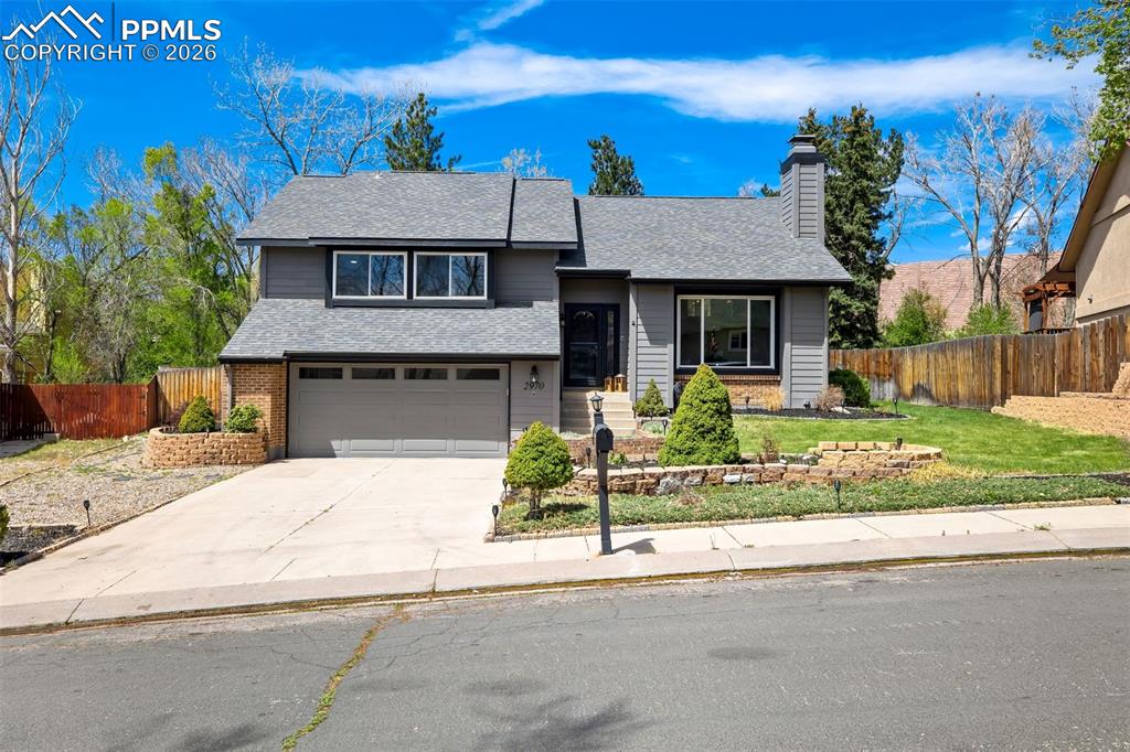 Caption: Front of Structure