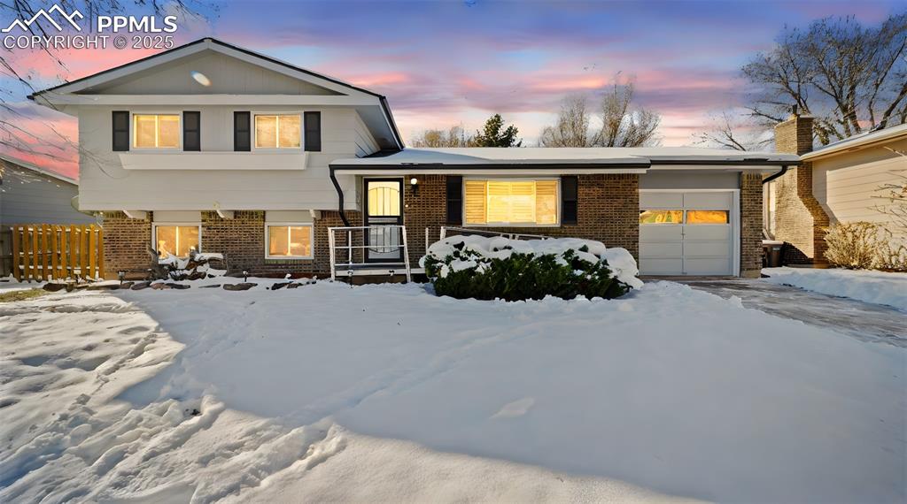 Caption: Front of Structure