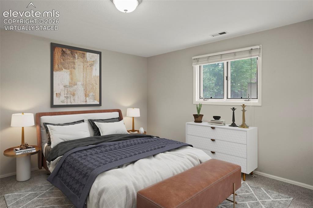 Image 14 of 29: Primary Bedroom (Virtually Staged)