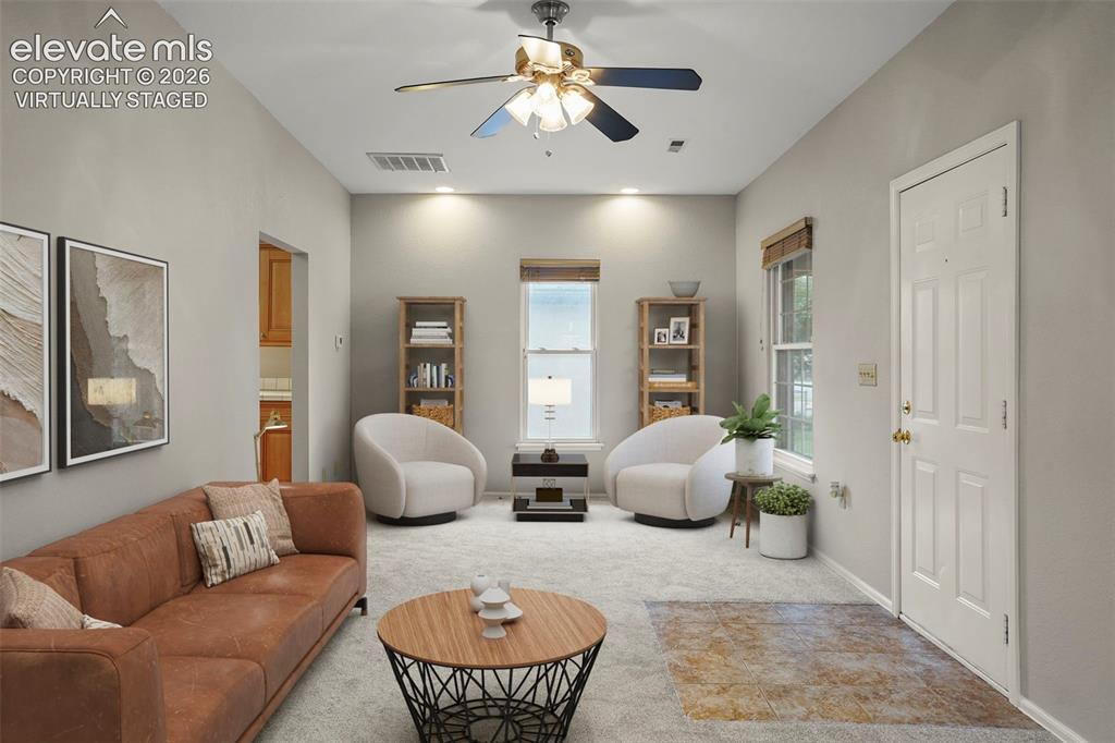 Image 6 of 29: Brand new carpet throughout (Virtually Staged) 