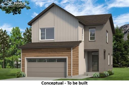 Caption: Front of Structure