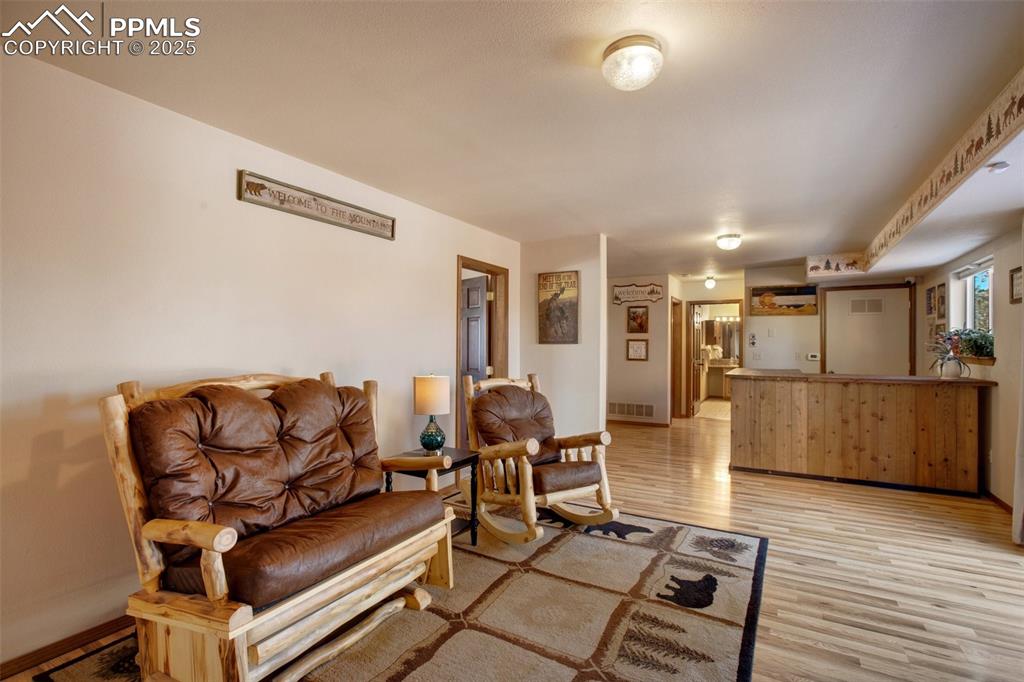 Image 28 of 50: Overlooking the dry bar