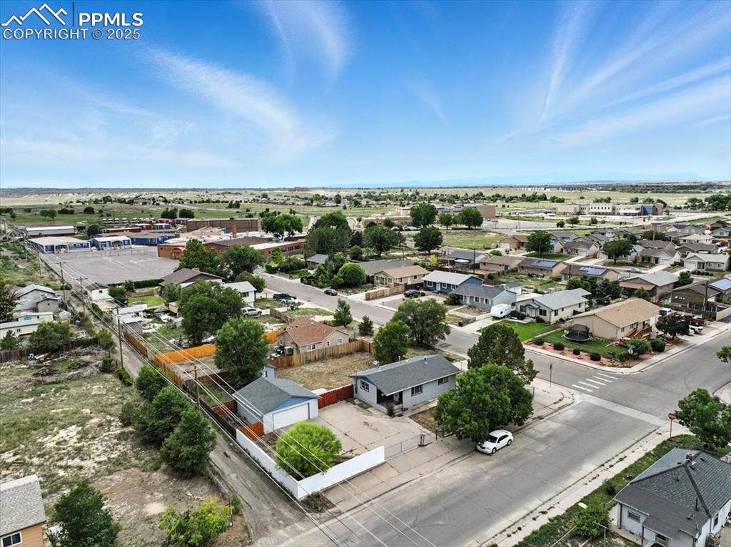 Image 5 of 30: Aerial perspective of suburban area