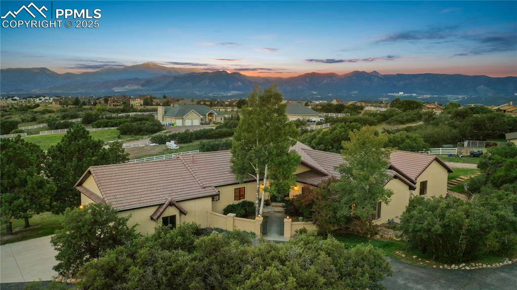 Caption: Aerial View