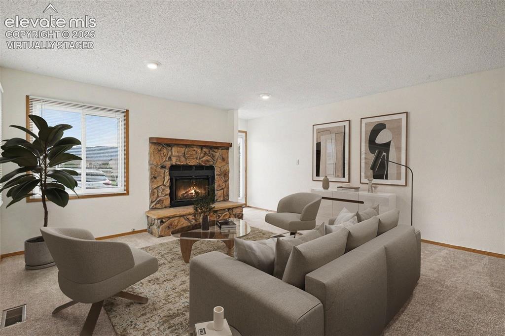 Image 4 of 30: Virtually staged living room