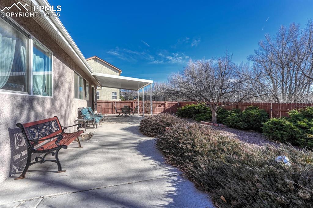 Image 28 of 50: Extended patio