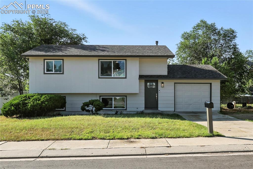 Caption: Front of Structure