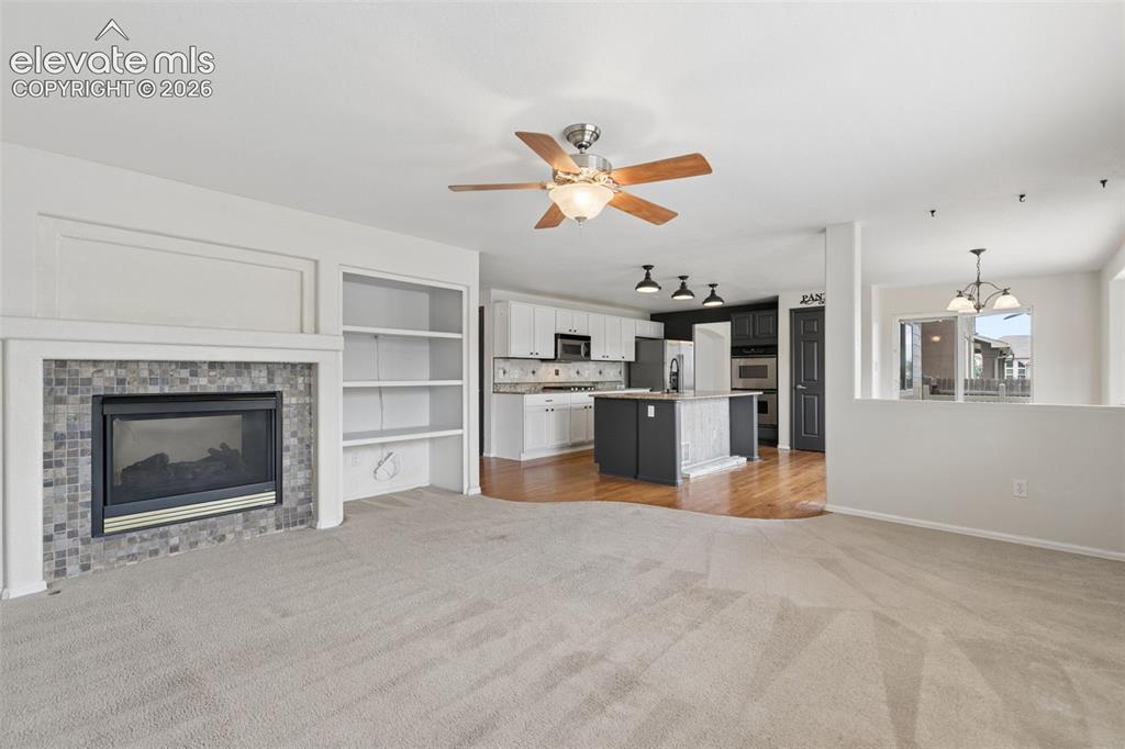 Image 21 of 47: Open to the Kitchen for Easy Everyday Living & Entertaining