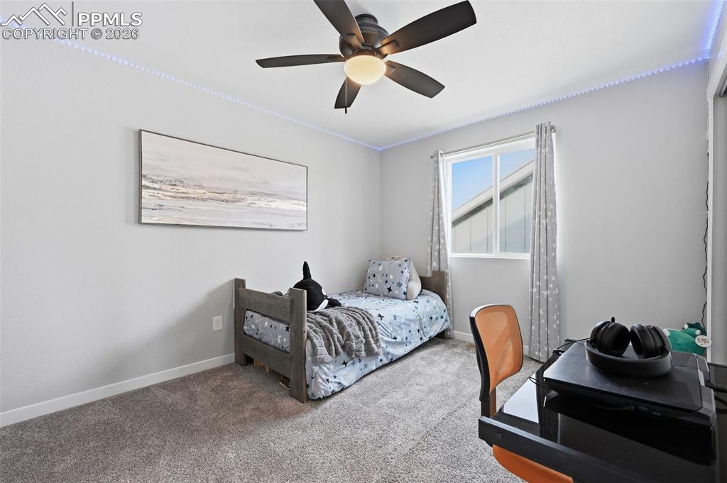 Image 26 of 41: Spacious Bedroom with large window