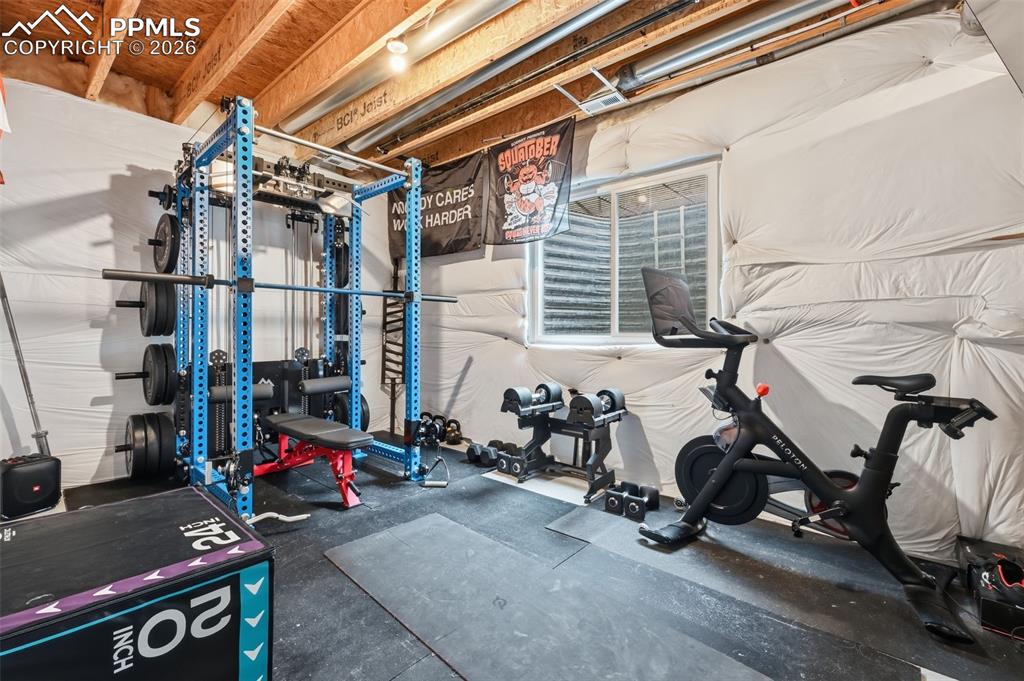 Image 35 of 41: Large storage room big enough for multiple uses