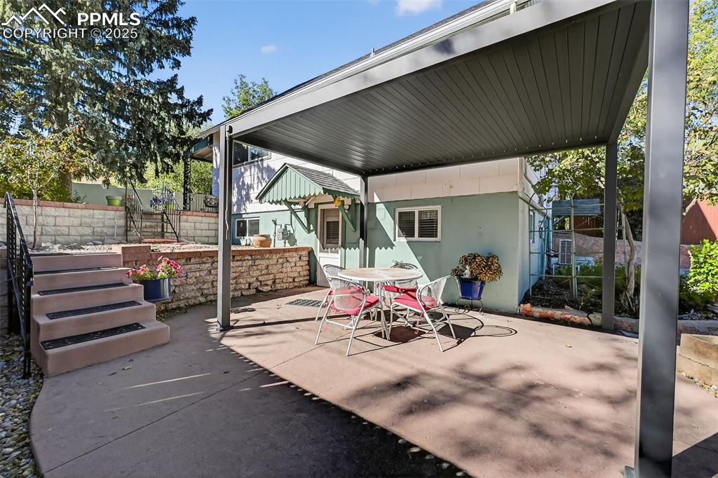 Image 21 of 46: ADU Entry Door and Patio