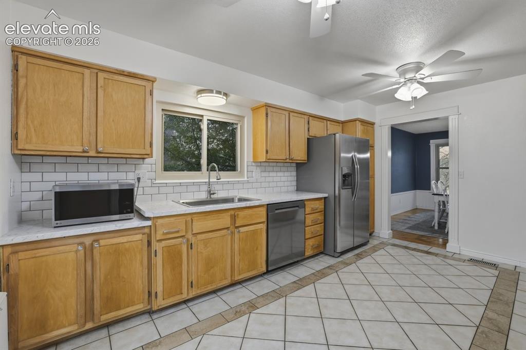 Image 14 of 45: lots of cabinet and countertop space