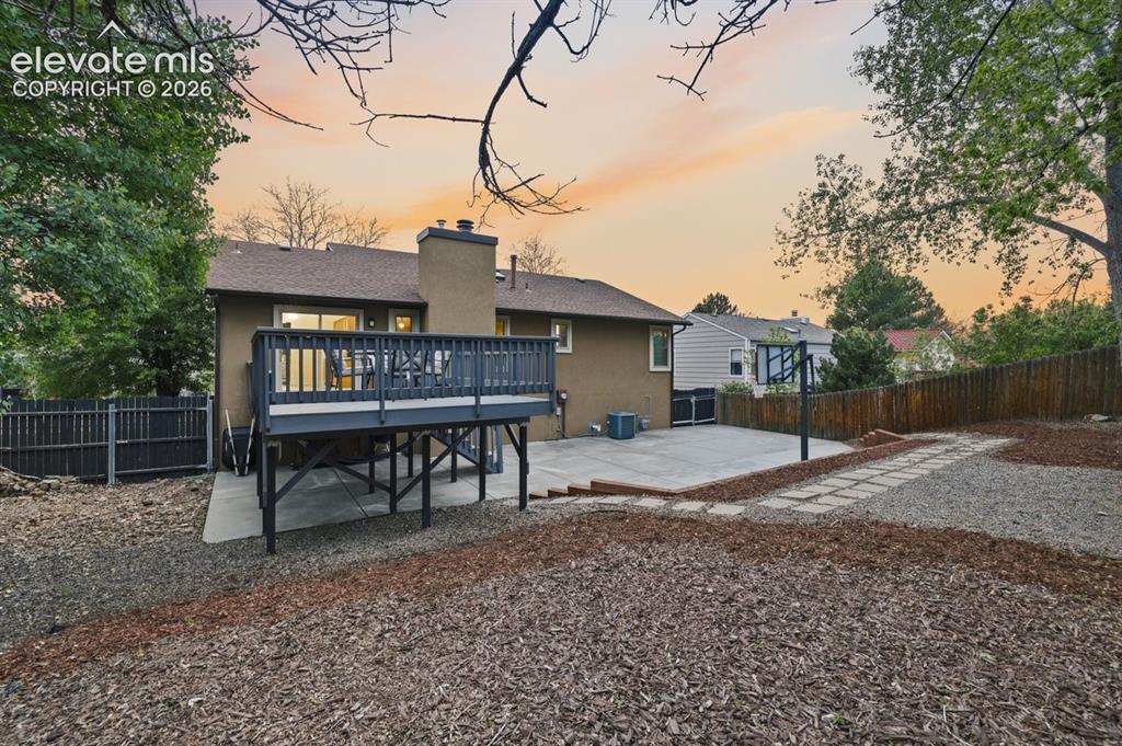 Image 43 of 45: low maintenance backyard