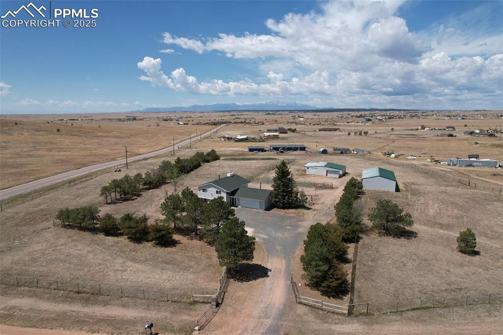 Caption: Overview of rural landscape