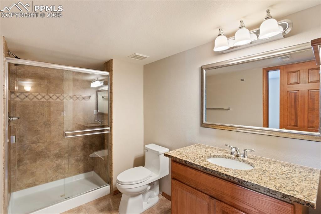 Image 32 of 44: Basement 3/4 bath.