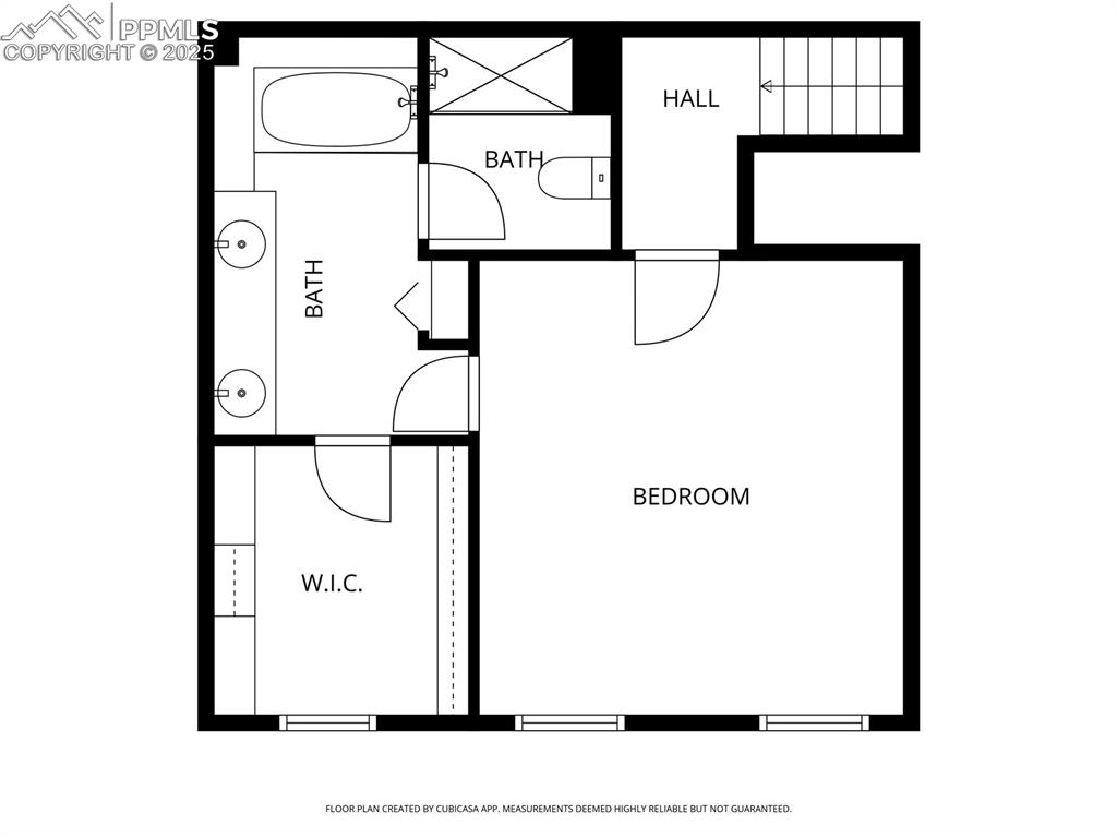 Image 34 of 35: Upper level is a master suite featuring a large walk in closet with Califor