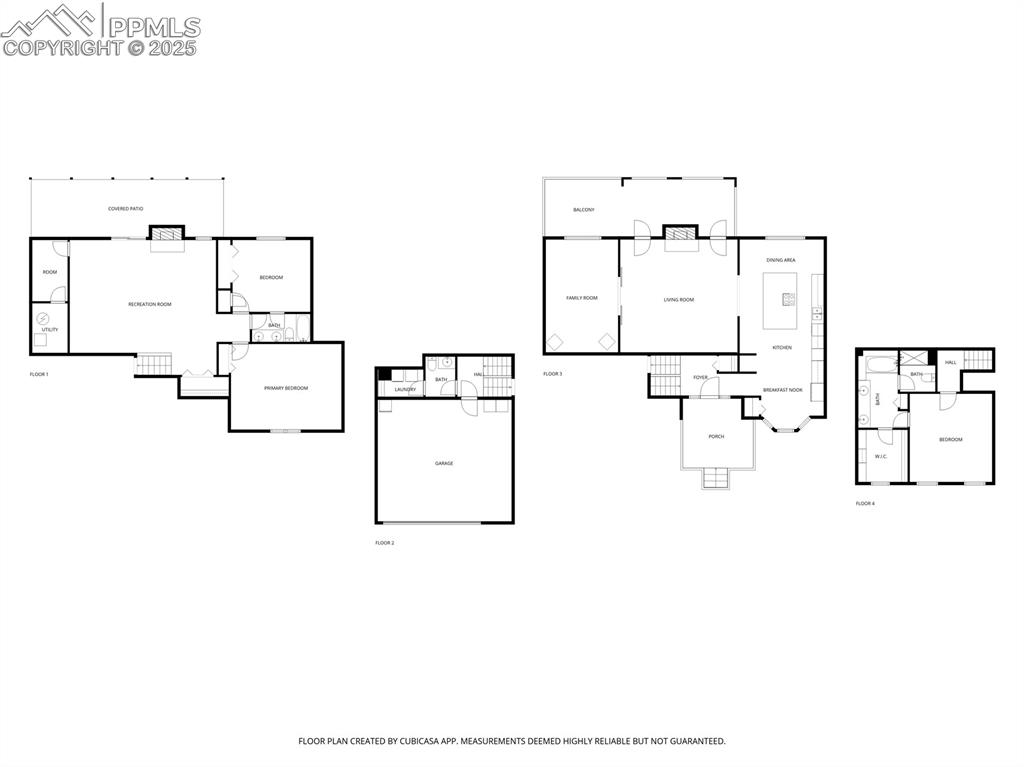 Image 35 of 35: All floor plans together on one sheet showing the entire 3026 square feet o