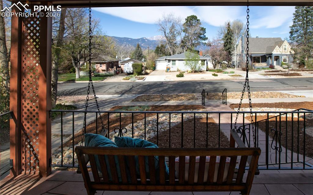 Image 21 of 29: Mountain views from living room