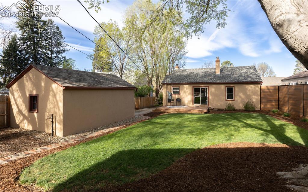 Image 28 of 29: Even room for RV parking off the alley