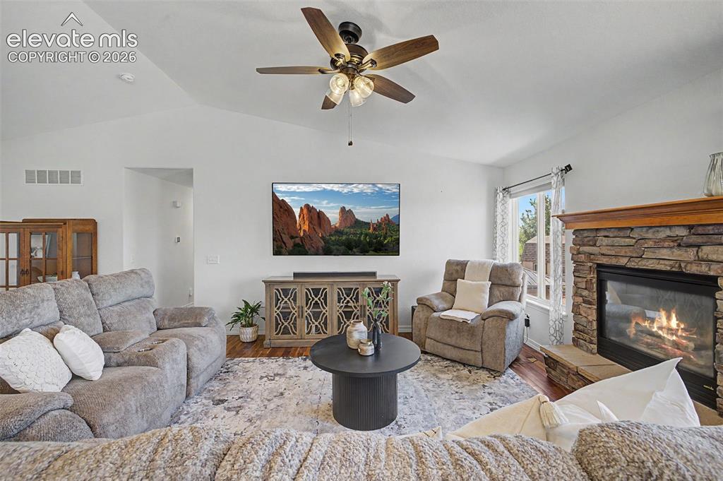 Image 13 of 43: Spacious Great Room with 