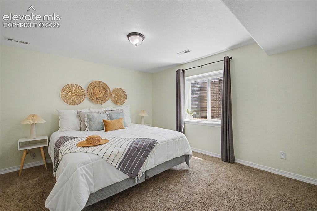Image 30 of 43: Fourth Bedroom in Basement