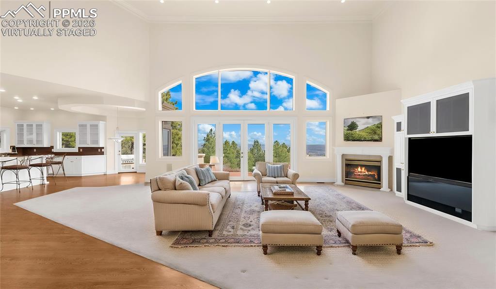 Image 11 of 49: Virtually Staged Living Room