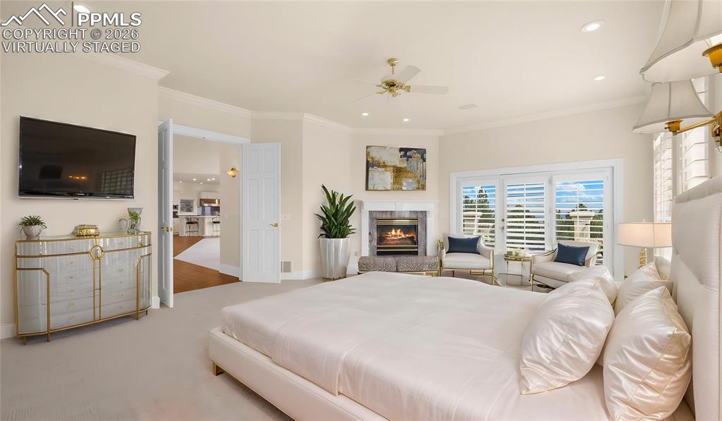 Image 21 of 49: Virtually Staged Primary Bedroom