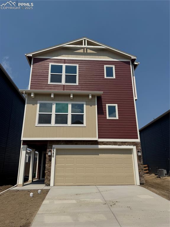 Caption: Front of Structure