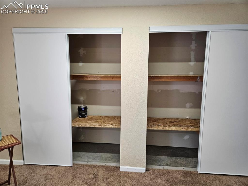 Image 18 of 27: View of basement storage closets