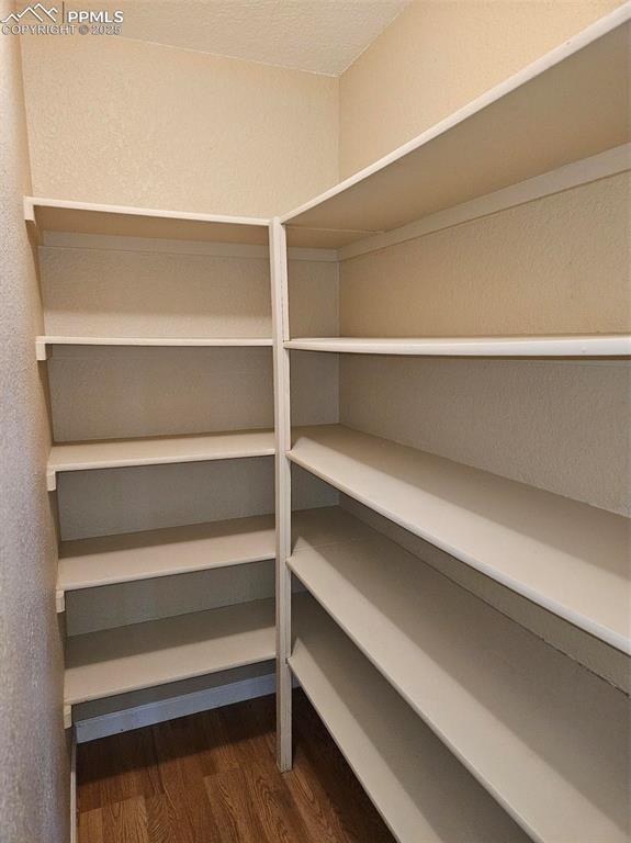 Image 9 of 27: Large pantry off kitchen