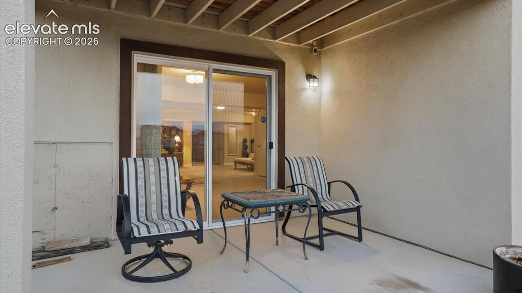 Image 43 of 50: View into the Family/Rec Room from the covered patio.