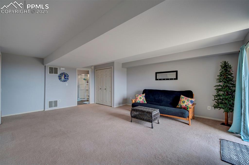 Image 30 of 44: Rear view of basement room