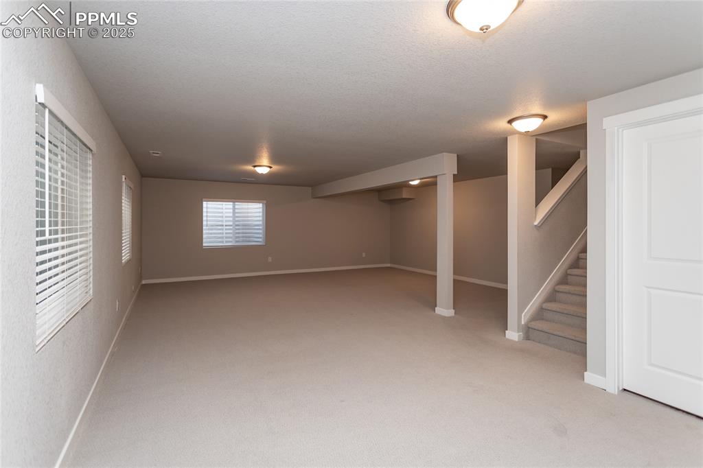 Image 26 of 38: Huge Basement Family Room
