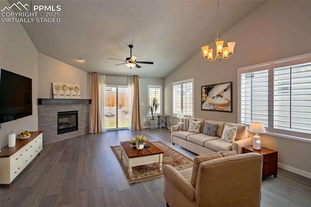 Image 4 of 38: Virtually Staged Living Room 