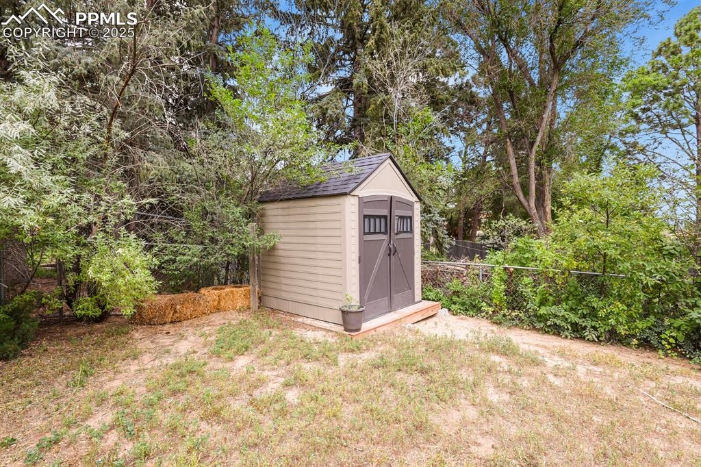 Image 37 of 39: View of shed