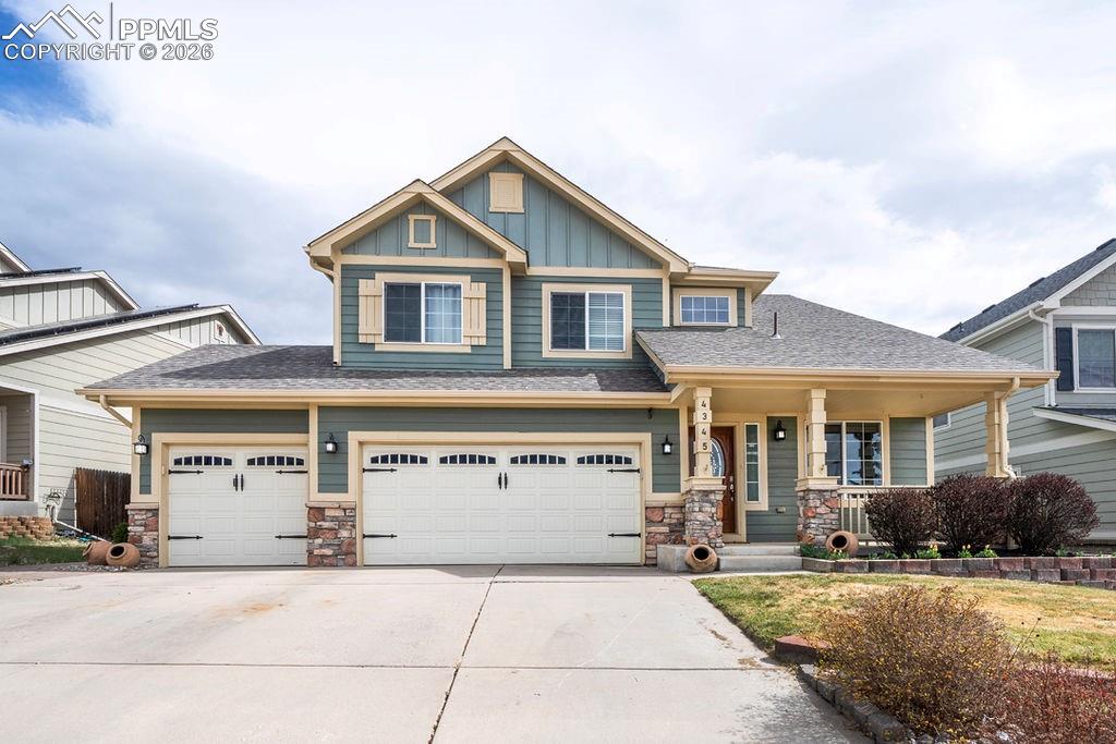 Caption: Front of Structure