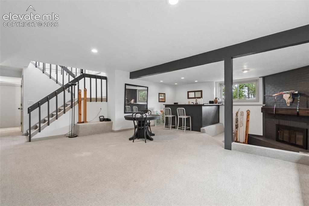 Image 28 of 50: Basement family room!